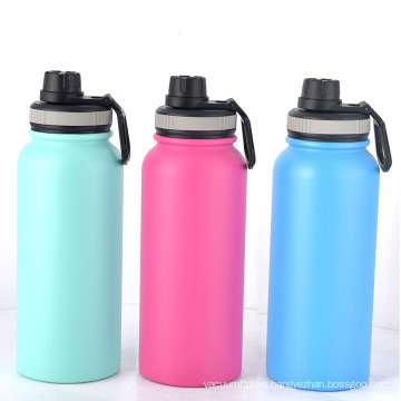 Factory Best Selling 900ml Double Wall 304 Stainless Steel Vacuum Insulated Water Bottle  Wide Mouth Sports Lld Keep Hot & Cool